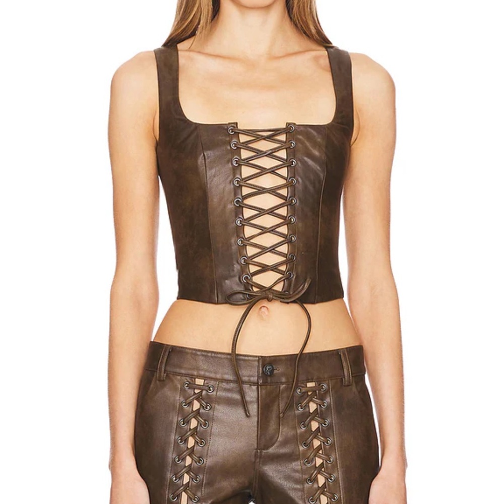 BNWT Arcotis Bustier in Brown